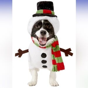Rubie's Costume Company Christmas Snowman Dog Costume, Small